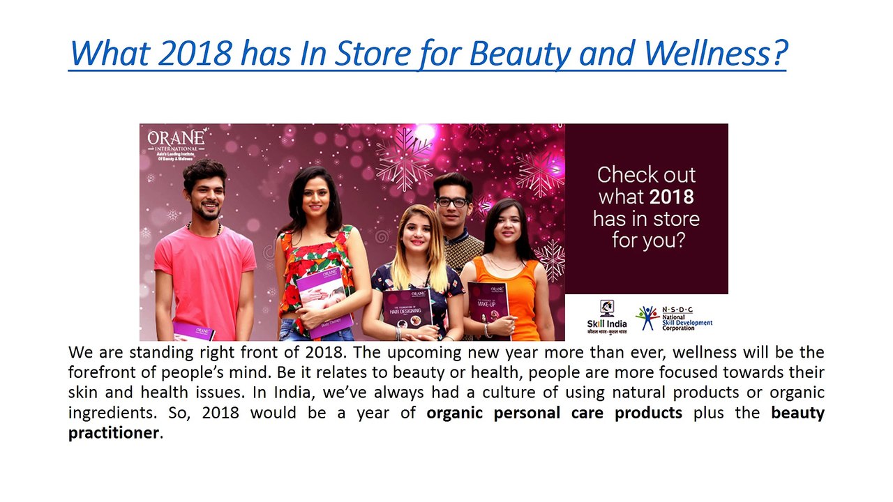 What 2018 has In Store for Beauty and Wellness?