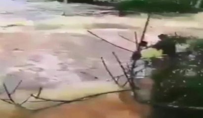 Tsunami kıyı şeridini böyle yuttu