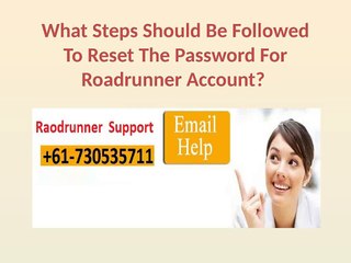 Followed_To_Reset_The_roadrunner_password