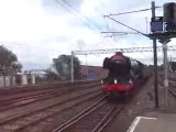 The 60103 'Flying Scotsman' in The Waverley arriving at the Carlisle.