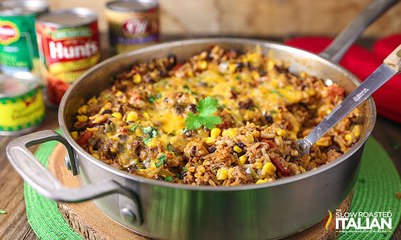 One-Pot Mexican Rice Casserole