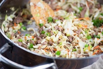 Sausage Egg Roll In A Bowl