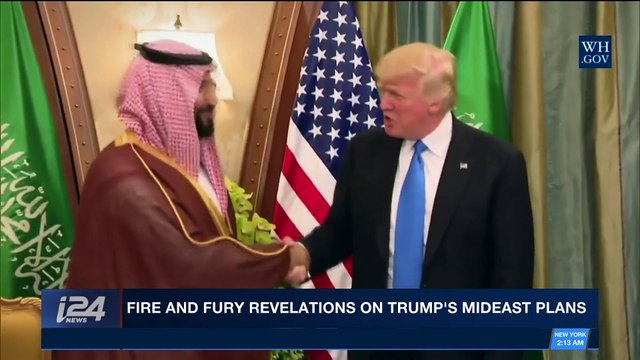 i24NEWS DESK | Fire and fury revelations on Trump's Mideast plans | Thursday, January 11th 2018