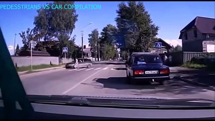 car crash compilation pedestrian and vehicle traffic accid