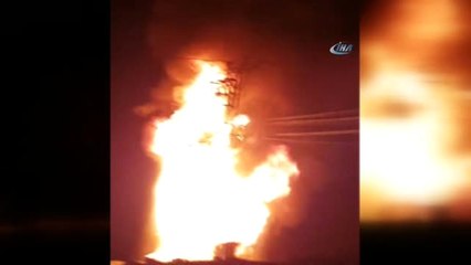 Değiştirilen Sigorta Trafonun Alev Alev Yanmasına Neden Oldu