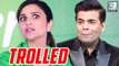 Parineeti Chopra INSULTED By Fans Because Of Karan Johar