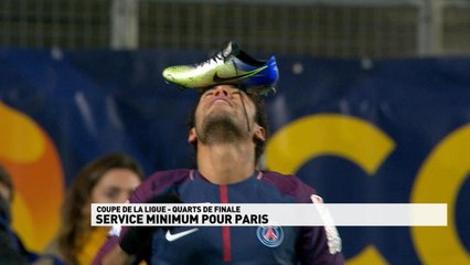 Coupe de la Ligue - 1/4 de finale - Célébration à la Neymar