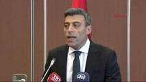 Öztürk Yılmaz ve Avrupa Birliği Türkiye Delegasyonu Başkanı Büyükelçi Christian Berger Basın...