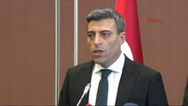 Öztürk Yılmaz ve Avrupa Birliği Türkiye Delegasyonu Başkanı Büyükelçi Christian Berger Basın...