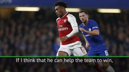 Descargar video: Dropping Iwobi would've punished the whole Arsenal team - Wenger