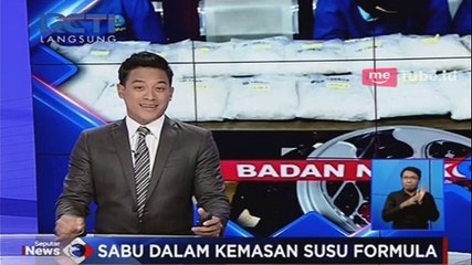 Penyelundupan Sabu dalam Kemasan Susu Formula Terbongkar