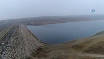 Su Seviyesinin Düşüş Gösterdiği Barajlar Havadan Görüntülendi