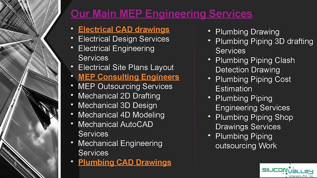 MEP Engineering Services - SiliconInfo