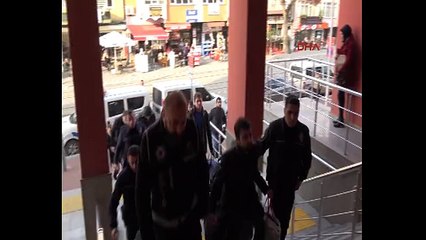FETÖ'nün TSK yapılanması operasyonunda zanlılar adliyeye sevk edildi