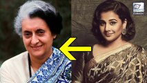 Vidya Balan To Star In Indira Gandhi's Biopic