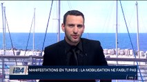 Tunisie : la mobilisation sociale ne faiblit pas