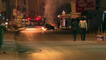 Tunísia tem 3ª noite de distúrbios