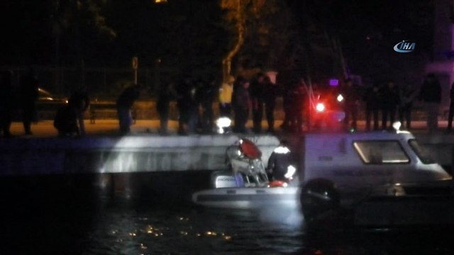 Denize düşen şahıs sahil güvenlik ekipleri tarafından böyle kurtarıldı