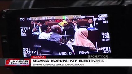 Empat Saksi Hadir dalam Sidang Lanjutan Setya Novanto