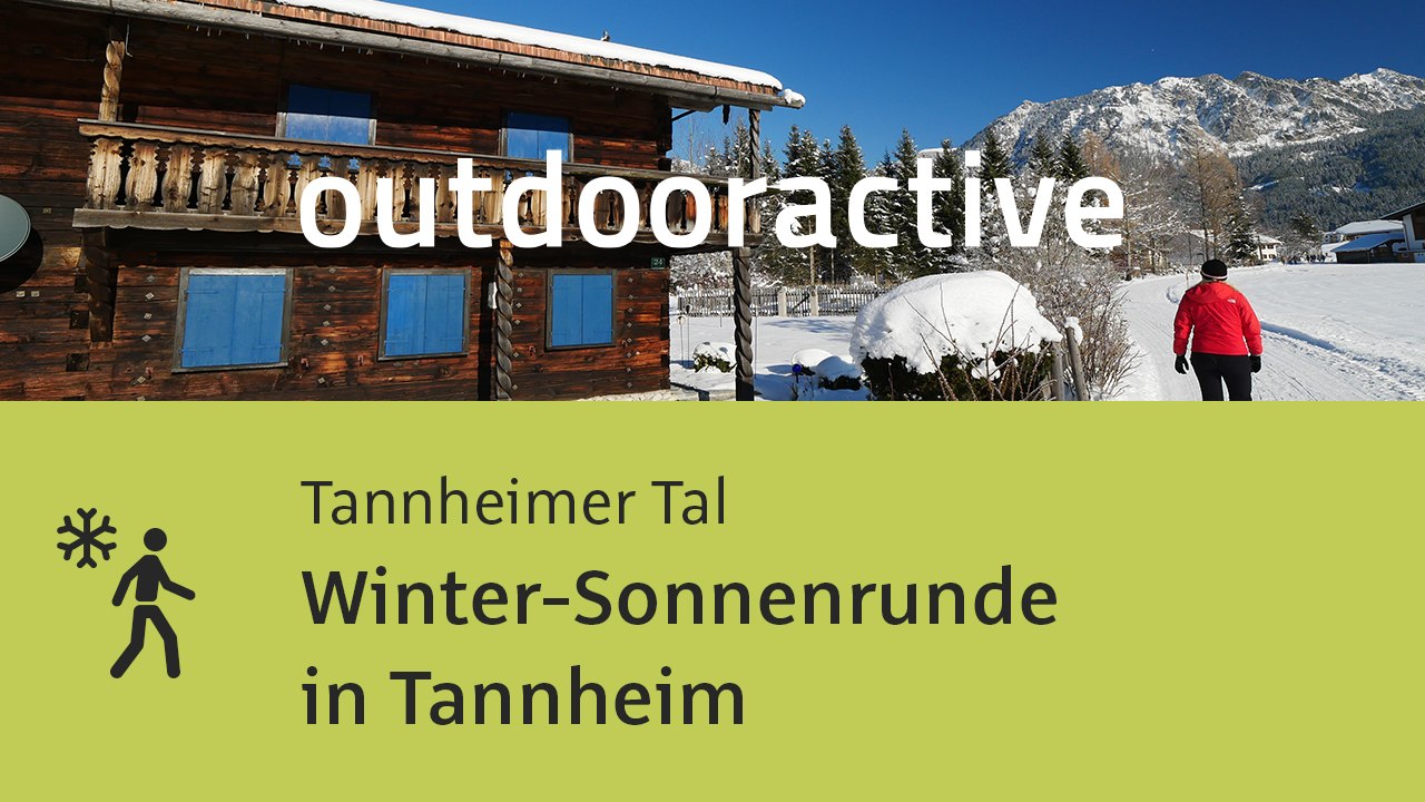 Winterwanderung im Tannheimer Tal: Sonnenrunde in Tannheim