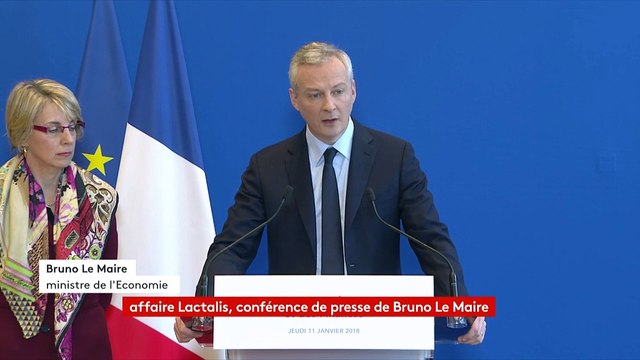 Lait infantile contaminé : Le Maire accuse Lactalis d'être une entreprise défaillante