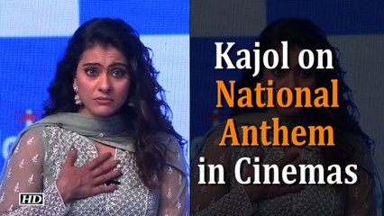Kajol REACTS on playing National Anthem in Cinemas