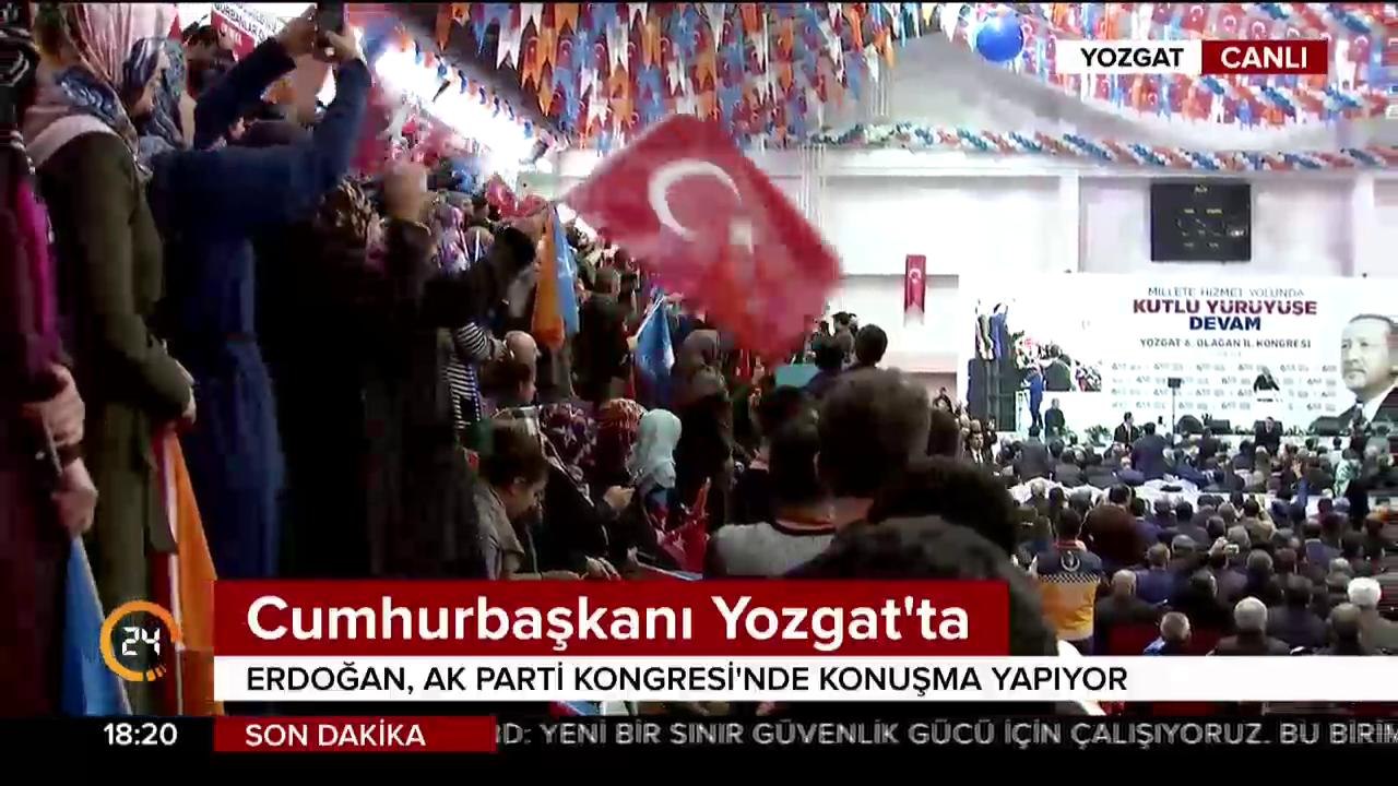 Cumhurbaşkanı Erdoğan Yozgat'ta