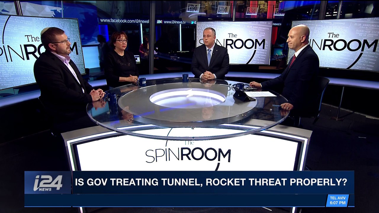 THE SPIN ROOM | IDF destroys Hamas tunnel crossing into Israel | Sunday, January 14th 2018