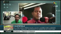 Guatemala: Julio Juárez declarará ante el tribunal el 17 de enero
