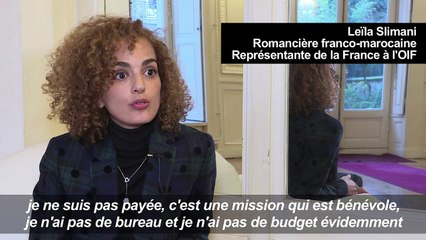 Francophonie: le français n'est "pas ringard" (Leïla Slimani)