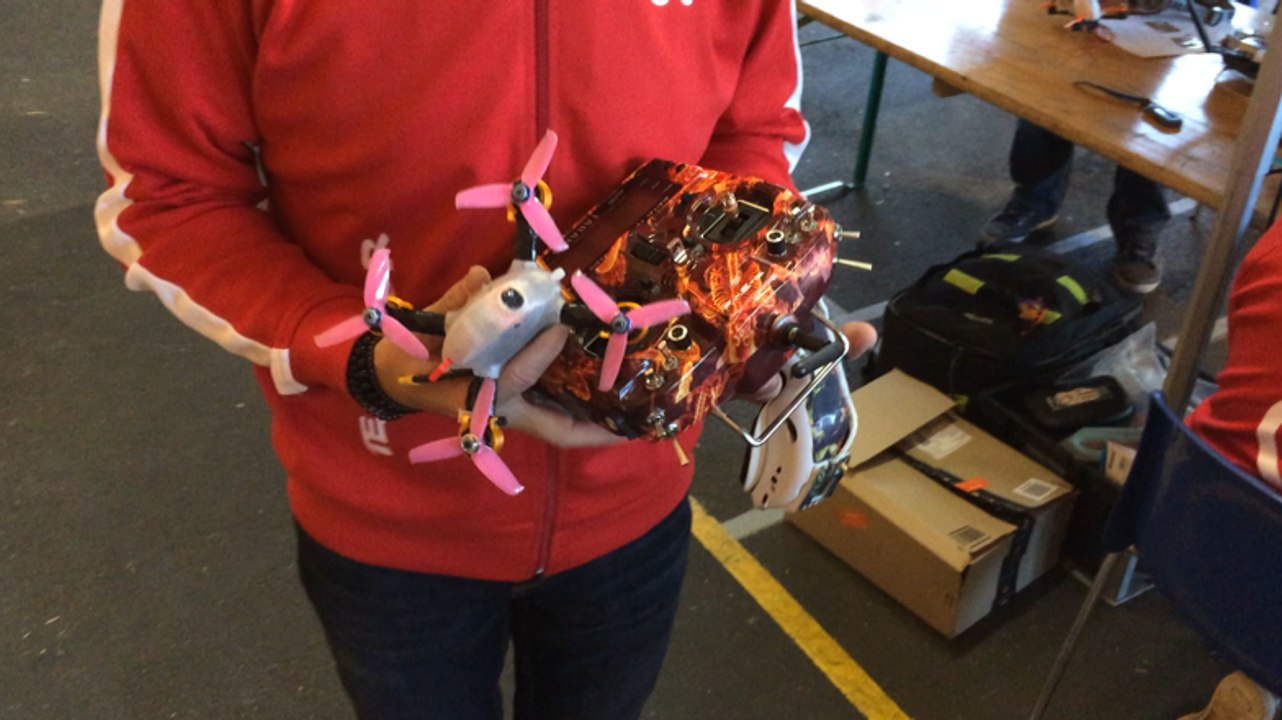Competition de drones 3 pouces à Concarneau