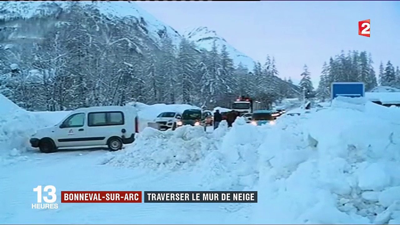 Bonneval-sur-Arc : traverser le mur de neige