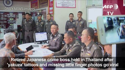 Retired Japanese crime boss arrested in Thailand