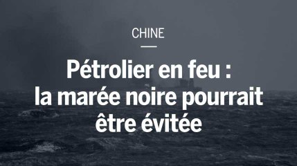 Collision avec un tanker : l’incendie pourrait durer encore un mois