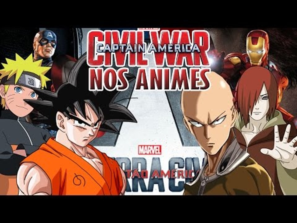 PERSONAGENS DE ANIME NA GUERRA CIVIL (COM PORRADA) | VLOG #29 | Ei Nerd