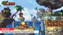 Donkey Kong Country: Tropical Freeze dévoile sa bande-annonce pour la Switch
