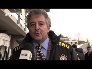 Paulo Nobre, o chefe da delegação para o amistoso contra a Itália.