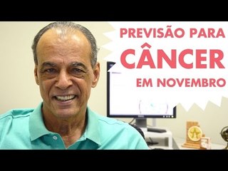 HORÓSCOPO DE CÂNCER - PREVISÃO PARA O SIGNO EM NOVEMBRO 2015