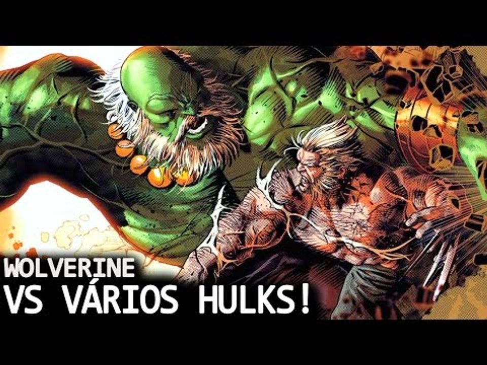 WOLVERINE CONTRA UM EXÉRCITO DE HULKS