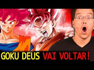 CONFIRMADO! GOKU DEUS SAIYAJIN VAI APARECER NO TORNEIO