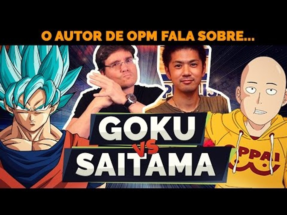 GOKU VS SAITAMA: VEJA O QUE O AUTOR DO ANIME OPM DISSE