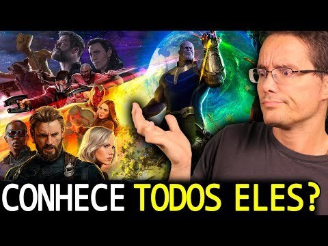 VINGADORES: GUERRA INFINITA, CONHEÇA TODOS OS PERSONAGENS DO FILME