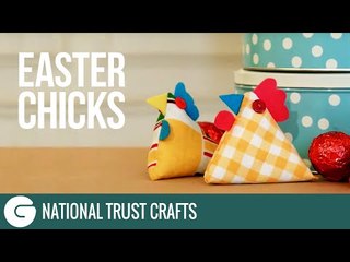 Download National Trust Crafts Making Easter Chicks From Scrap Fabric Video Dailymotion PSD Mockup Templates