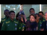 Dilma Rousseff recebe a Seleção em Brasília