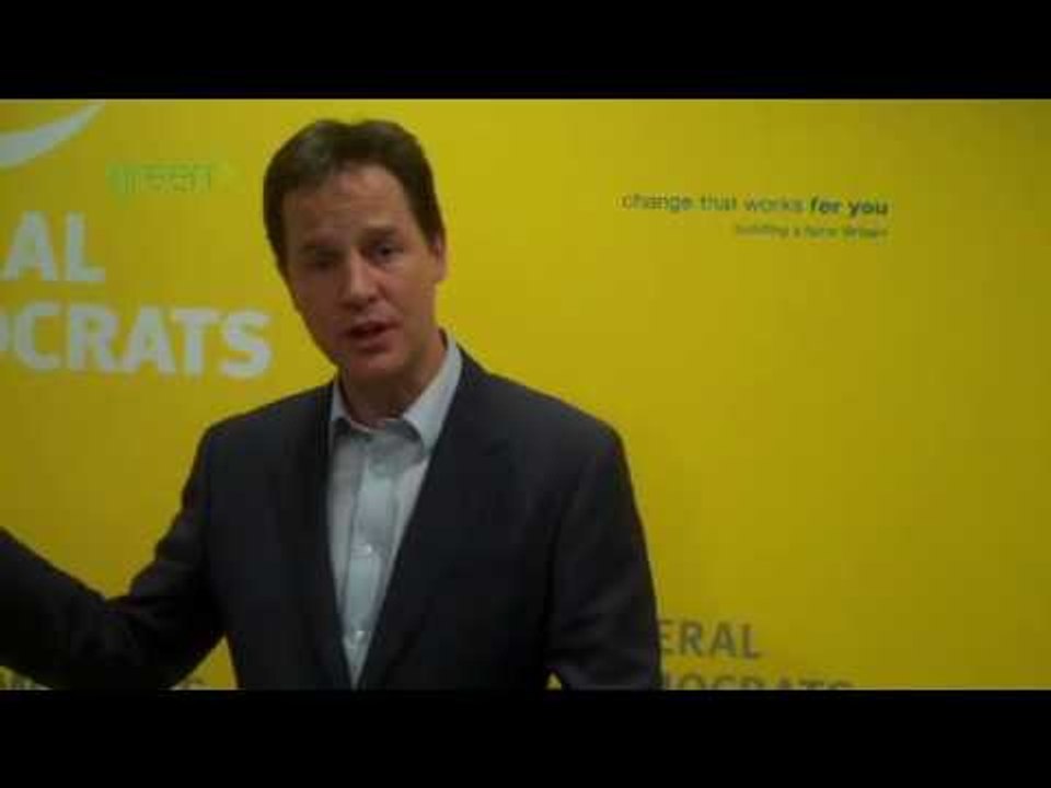 Nick Clegg - Ask the Climate Question