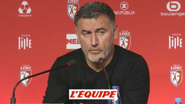 Foot - L1 - Losc : Galtier «Je n'ai appelé aucun joueur prêté»