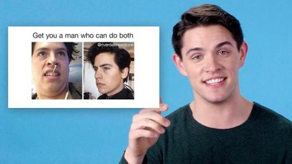 Casey Cott Reviews Riverdale Memes