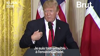 Donald Trump et l'accord de Paris : "nous pourrions en théorie y revenir mais…"