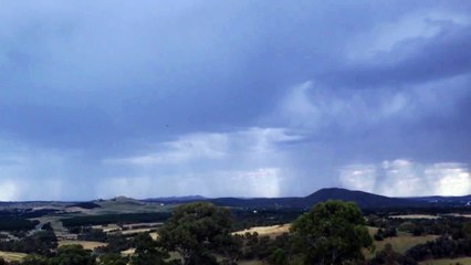 Black And White UFOs Caught Flight Thru Tropical Storm Canberra Jan 7 2018