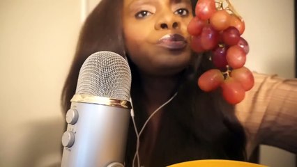 Grape Eating Sounds {ASMR}